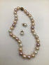 Bloomingdales Fine Multi-Color Freshwater Pearl SET Necklace and Earrings