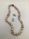 Bloomingdales Fine Multi-Color Freshwater Pearl SET Necklace and Earrings