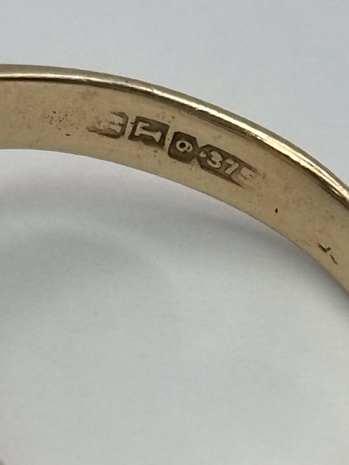 10k Gold Vintage Claddah Ring sz 8.5