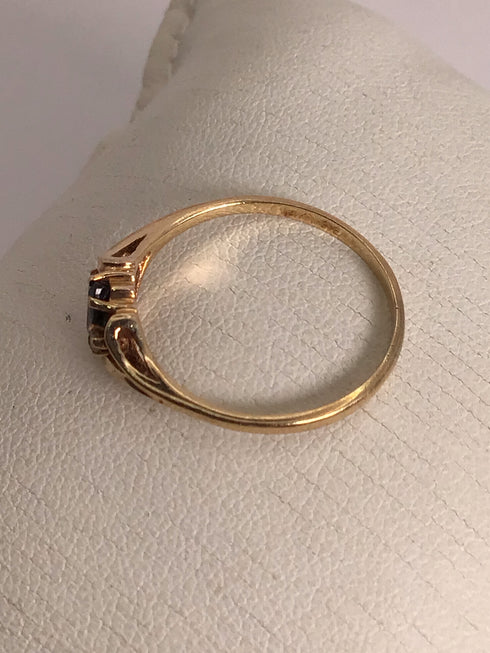 14k Gold Sapphire Ring Estate