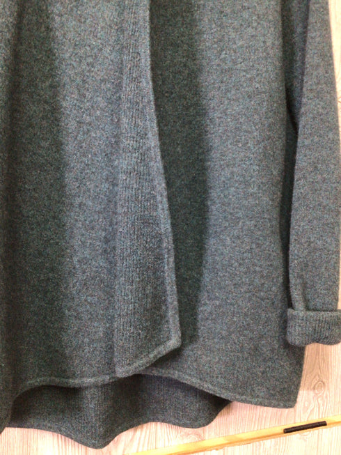 Margaret O'Leary Cardigan Cashmere hooded Size Small