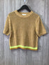 White & Warren Knit Sweater Size Medium