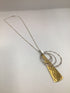 RLM Studio Silver & Brass Pendant Necklace Hammered