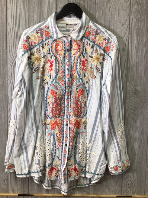 Johnny Was Shirt Size Large