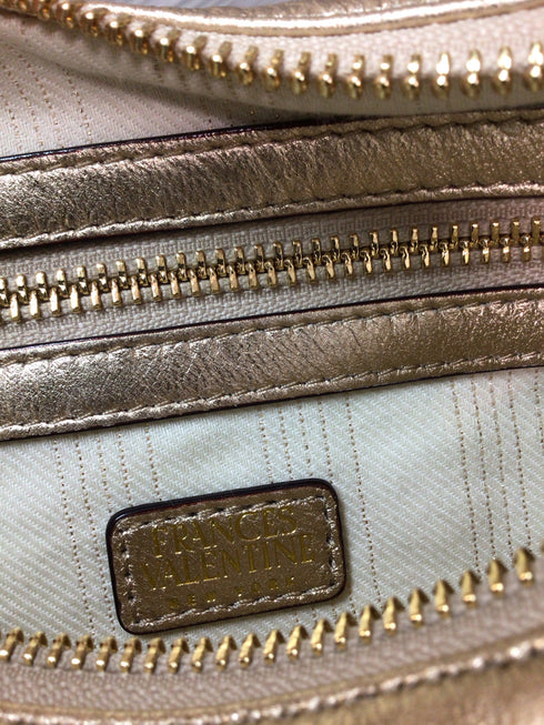 Frances Valentine Metallic Leather Purse