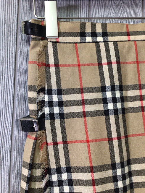 Burberry Vintage Pleated Wrap Skirt AS-IS Size US 0(UK 2)