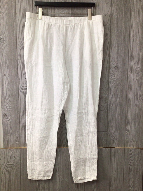 Eileen Fisher Pants Linen Size Large