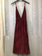 Reformation Dress Velvet Midi Size Small pre-owned