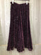 Jerry Giardelli Skirt Set Burnout Size Large/X-Large