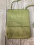 JP Ourse Flat & Compact Crossbody Leather Kiwi Green