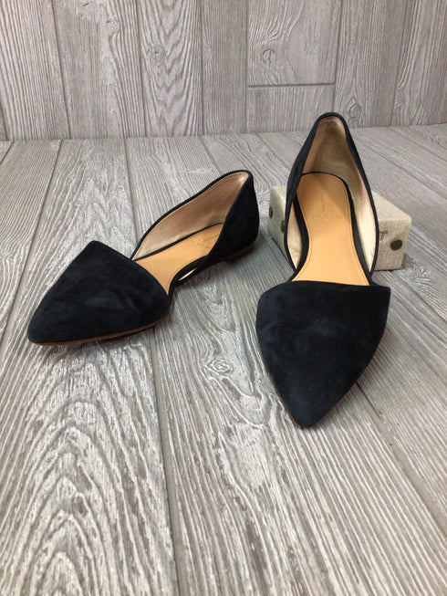J Crew suede d'Orsay Flats Size 9