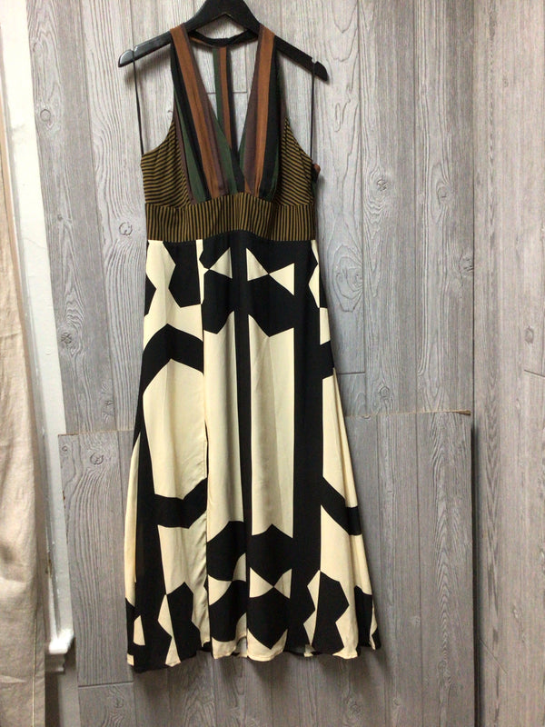 Vince Camuto Mixed-Knit Maxi Dress Size Large