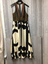 Vince Camuto Mixed-Knit Maxi Dress Size Large