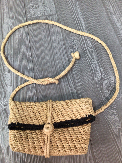 Maison N.H Paris Raffia Purse