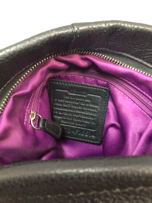 Coach Shoulder Leather Big Buckle Vintage Purse