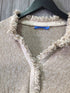 J. McLaughlin Fringe Cardigan Size Small Cotton