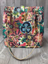 Brahmin Fiora Desert Bloom Melbourne Leather Bucket Pre-owned