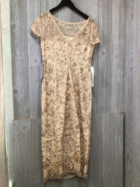 JS Collection Beaded Gown Henley Tea Size 10 New