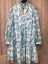 Tuckernuck Palmerston Dress Painterly Hydrangea Size Medium New