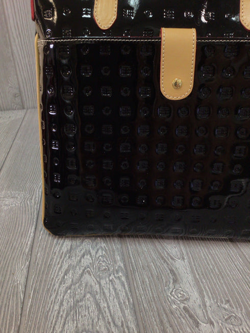 Arcadia Patent Crossbody Leather Purse