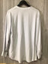 Eileen Fisher V-neck silk Shirt Inksy Size Large New
