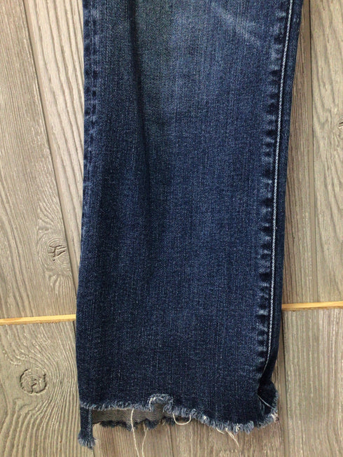Mother The insider crop step fray Jeans Size 8-29
