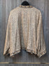 Johnny Was Sequined Reversible Kimono Size X-Large