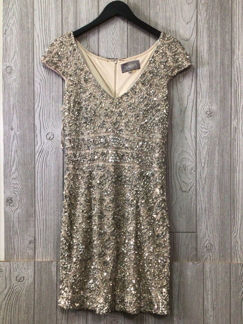 Theia Sequined/Beaded Size 12 Dress