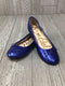 Sam Edelman Felicia crinkle metallic ballet Flats Size 8