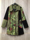 Neslay Jacquard Patchwork art-to-wear Coat fits like Medium