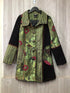 Neslay Jacquard Patchwork art-to-wear Coat fits like Medium