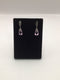 Pink Crystal + marcasite Earrings