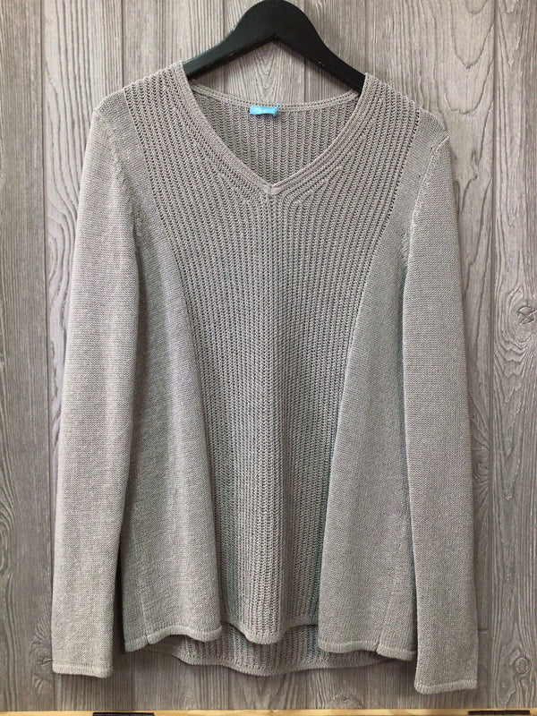 J. McLaughlin Linen Sweater Size Large