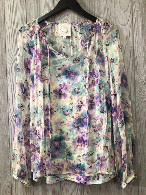 Johnny Was Jade Top Silk Size X-Large Set
