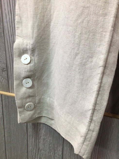 Chico's Crop Pants Linen Size 6