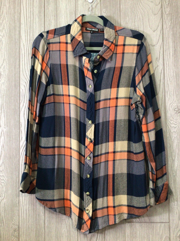 Tolani Collection Flannel Shirt Size Medium