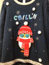 Light-up Xmas Holiday Ugly Sweater Size X-Large