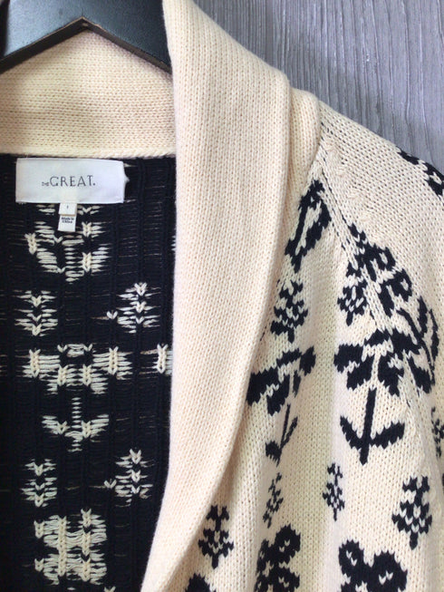 The GREAT The Garden Lodge Cardigan Size 1-Small Pre-owned unworn