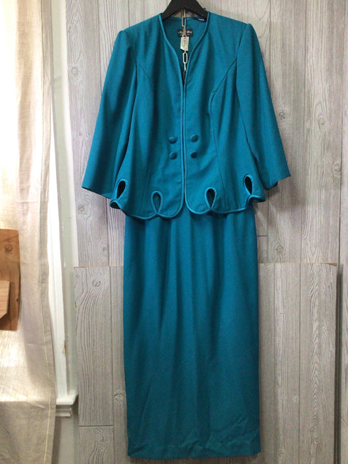 Night Way Event Skirt Set Size 14W