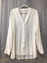Vince Silk Blouse Size Large