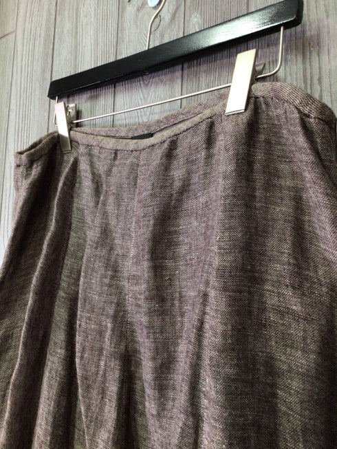 Eileen Fisher Linen Skirt Size Large