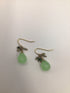 Green TearDrop Earrings