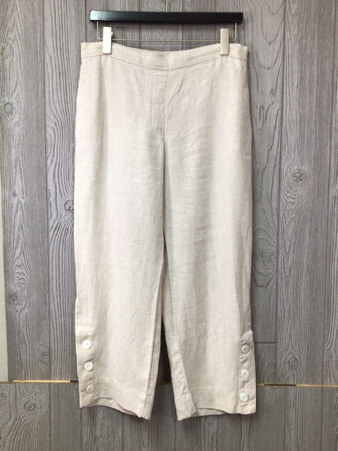 Chico's Crop Pants Linen Size 6