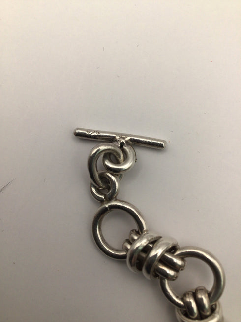Sterling wrapped Link Bracelet