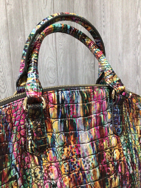 Brahmin Virtuous Melbourne Large Duxbury Satchel Leather