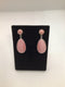 Jay King Peruvian Pink Opal Drop Earrings