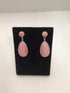 Jay King Peruvian Pink Opal Drop Earrings