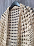 Handmade Crochet Shawl Vintage