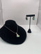 Abalone Pendant Necklace and Earrings SET Sterling Vintage