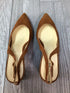 Sarah Flint Suede Slingbacks Size 10 New
